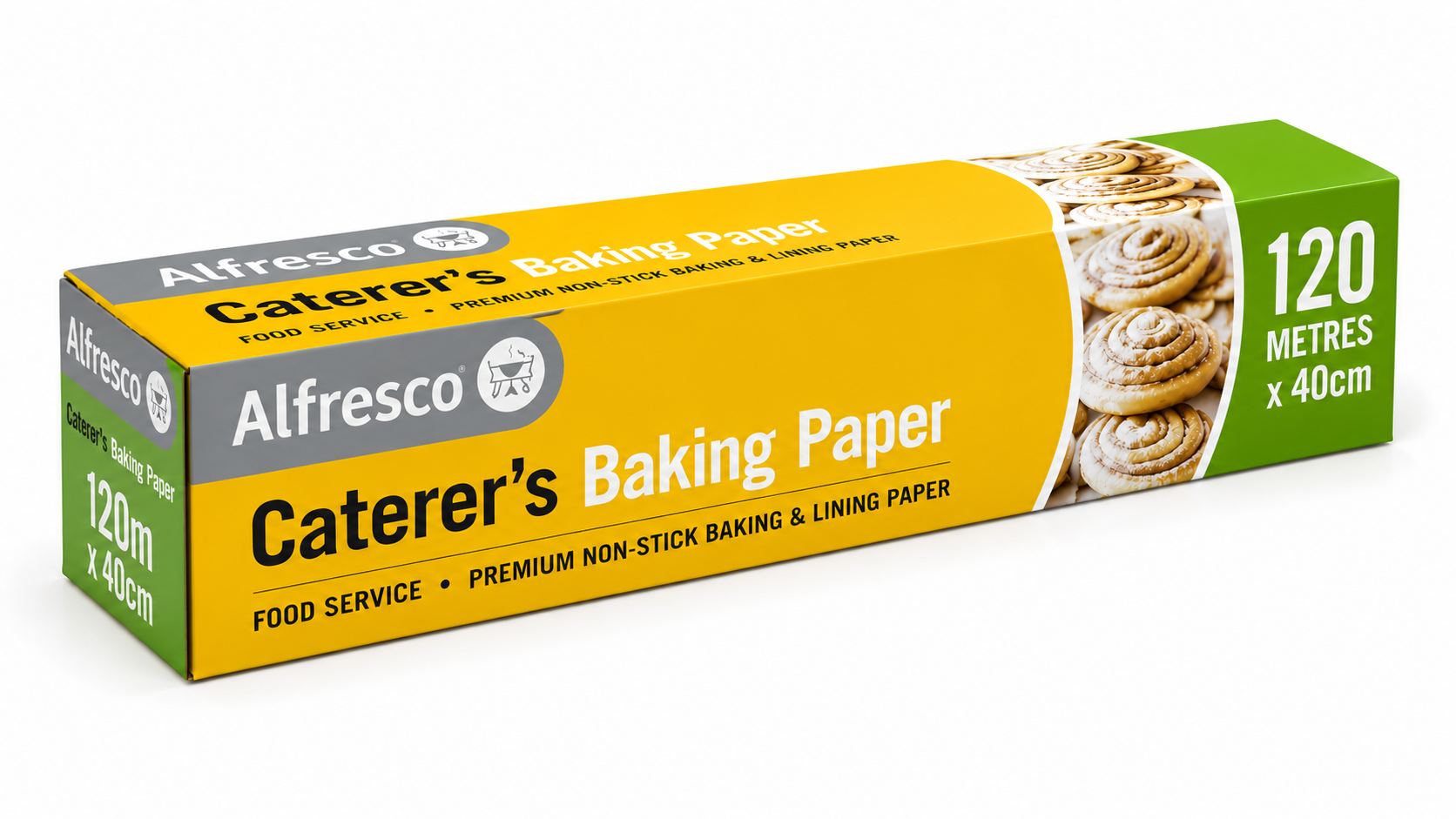 Baking Paper Roll 40cm x 120m - Each secondary