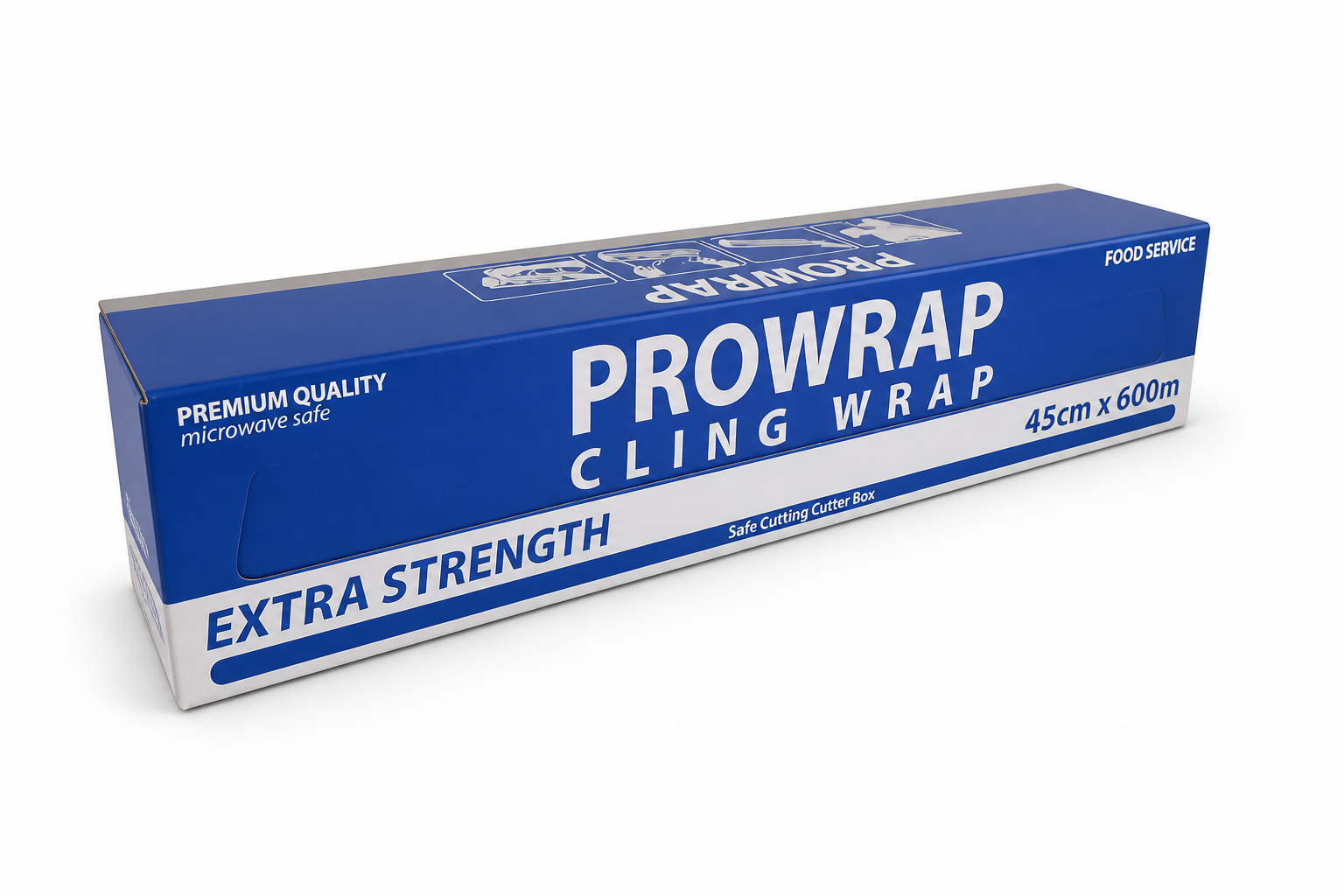 Cling Wrap Roll 45cm x 600m - Each secondary