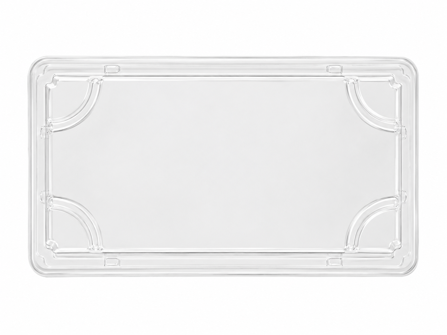 PET Lid for Natural Fibre Sushi Tray Large secondary