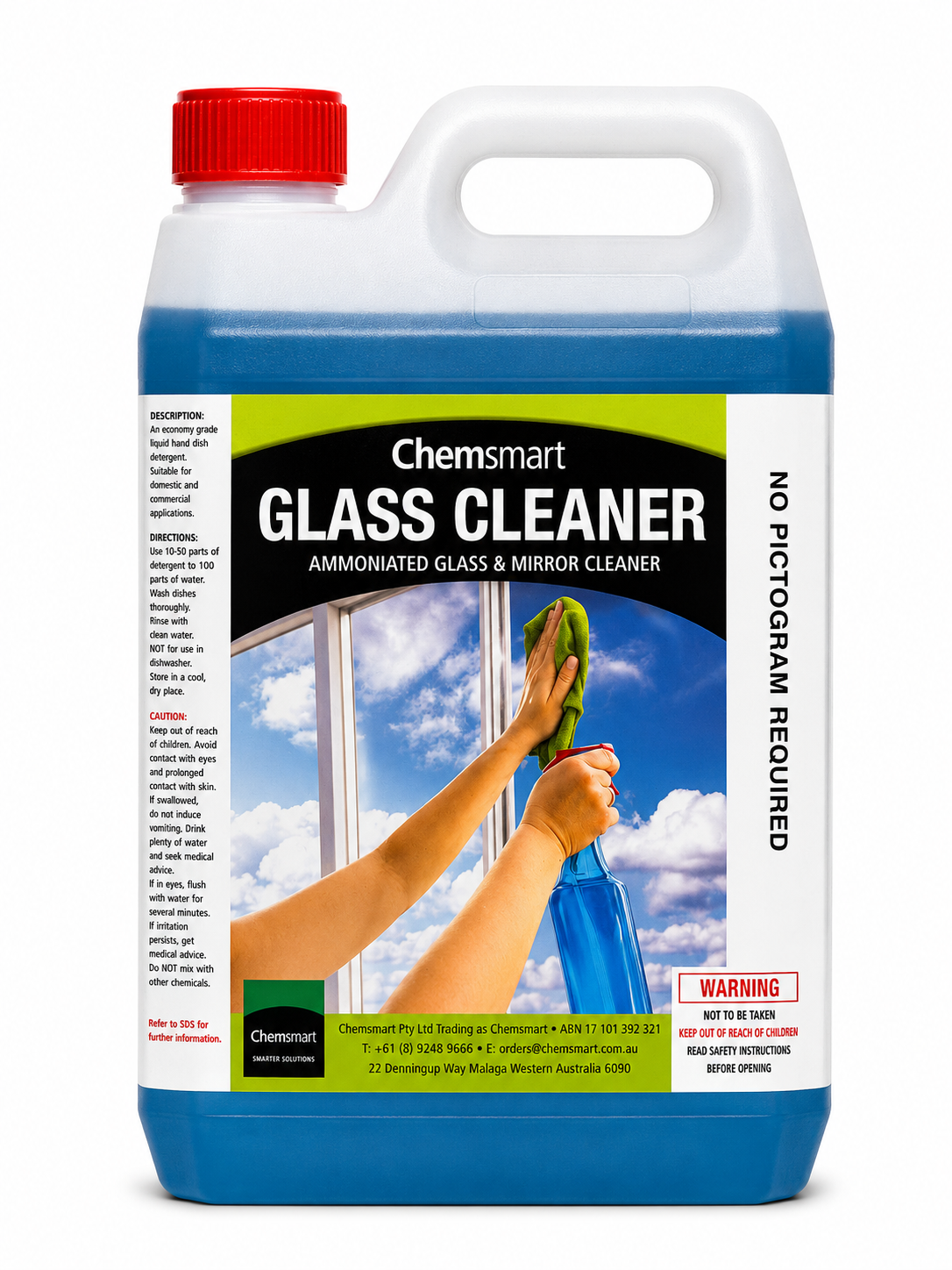 Ammoniated Glass & Mirror Cleaner 5LT