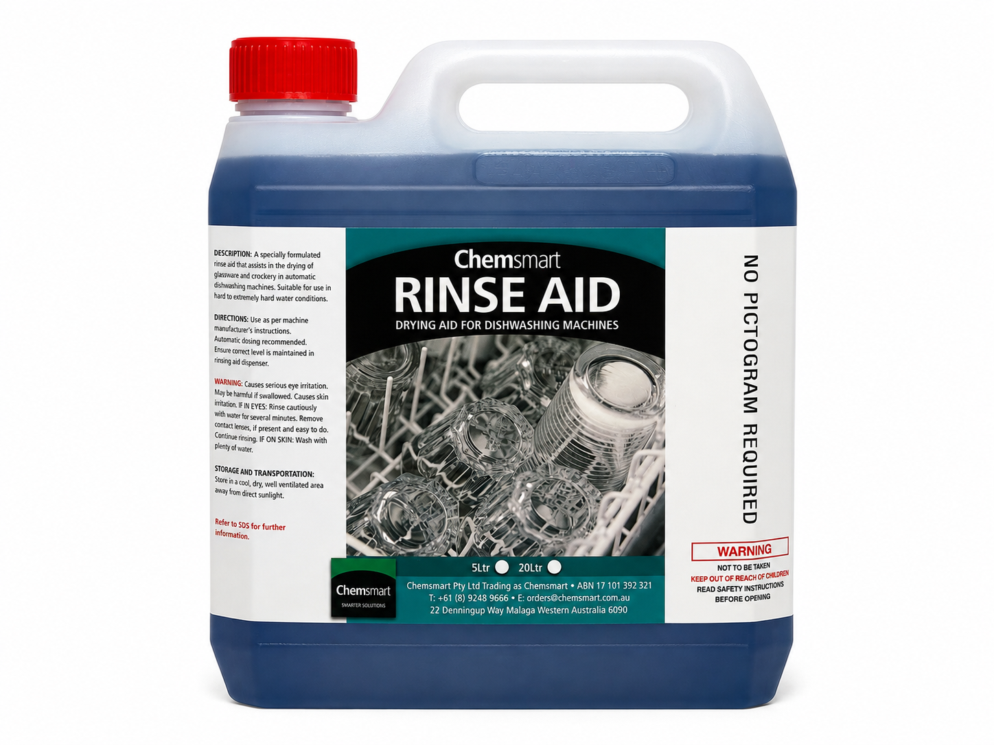Dishwashing Machine Rinse Aid 5LT