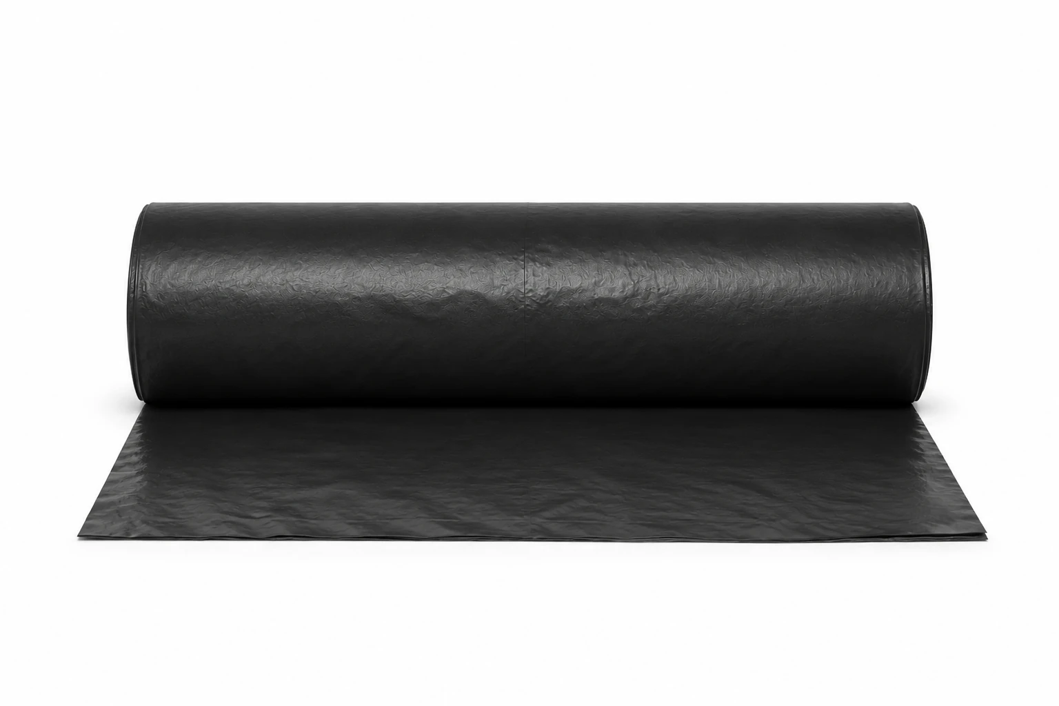 Black commercial bin liner roll