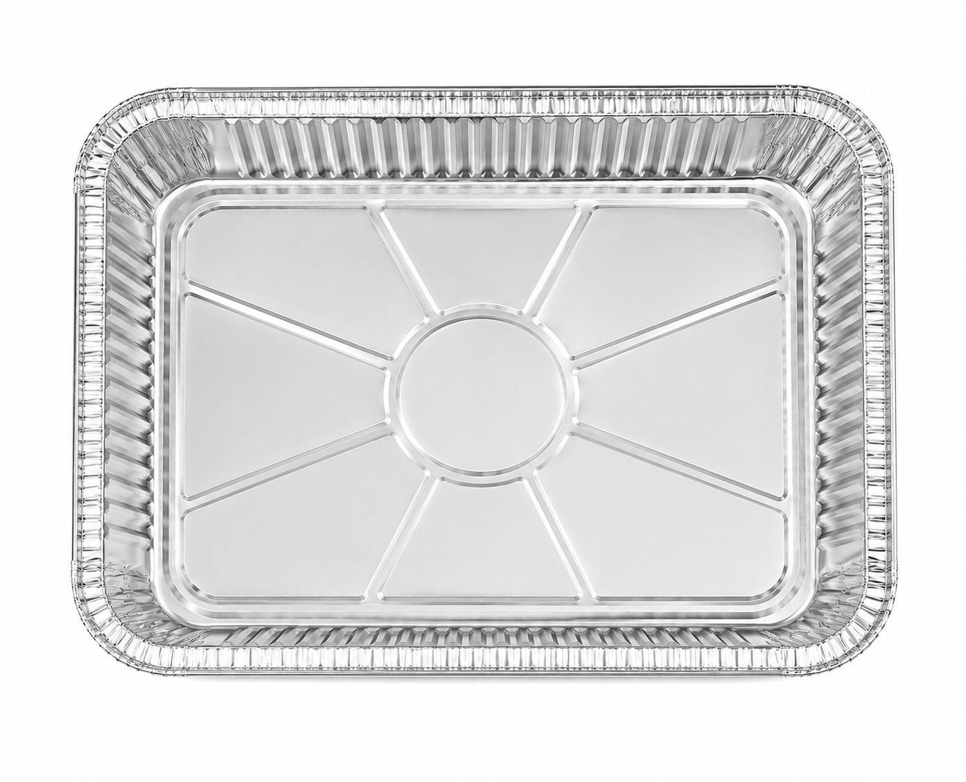 Foil Container Catering 1.5kg 215 x 215 x 36mm secondary
